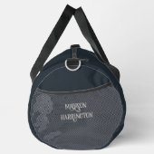 Individuelle Name Musical Clef Hinweis Duffle Bag (Rechts)