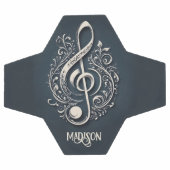 Individuelle Name Musical Clef Hinweis Fußball (Flach)