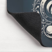 Individuelle Name Musical Clef Hinweis Mousepad (Ecke)