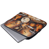 Individuelle Name Musikinstrumente Laptopschutzhülle (Vorne Knopf)
