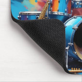 Individuelle Name Musikinstrumente Mousepad (Ecke)