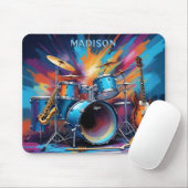 Individuelle Name Musikinstrumente Mousepad (Mit Mouse)