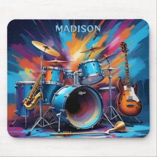 Individuelle Name Musikinstrumente Mousepad