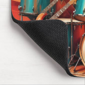 Individuelle Name Musikinstrumente Mousepad (Ecke)