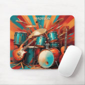 Individuelle Name Musikinstrumente Mousepad (Mit Mouse)