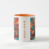 Individuelle Name Musikinstrumente Tasse (Zentrum)