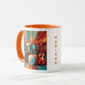 Individuelle Name Musikinstrumente Tasse (Vorderseite Links)