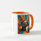 Individuelle Name Musikinstrumente Tasse (VorderseiteRechts)
