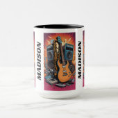 Individuelle Name Musikinstrumente Tasse (Zentrum)