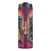 Individuelle Name Musikinstrumente Thermosbecher (Vorderseite)