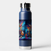 Individuelle Name Musikinstrumente Trinkflasche (Links)