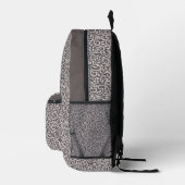 Individuelle Name-Muster Bedruckter Rucksack (Rechts)