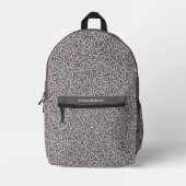 Individuelle Name-Muster Bedruckter Rucksack (Vorderseite)