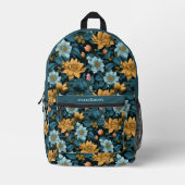 Individuelle Name-Muster Bedruckter Rucksack (Vorderseite)