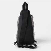 Individuelle Name-Muster Crossbody Bag (Rückseite)