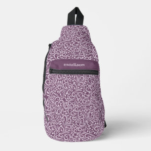 Individuelle Name-Muster Crossbody Bag