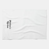 Individuelle Name Mutter Geburtstagsgeschenk Geschirrtuch (Horizontal)