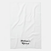 Individuelle Name Mutter Geburtstagsgeschenk Geschirrtuch (Vertikal)