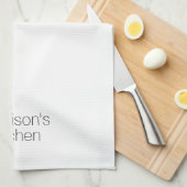 Individuelle Name Mutter Geburtstagsgeschenk Geschirrtuch (Viertel Falte)