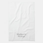 Individuelle Name Mutter Geburtstagsgeschenk Geschirrtuch (Vertikal)