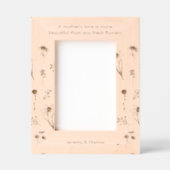 Individuelle Name Mutter Liebe ist schöner Geätzte Rahmen (Vorderseite)
