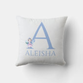 Individuelle Name My Little Fairy Kissen (Rückseite)