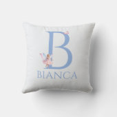 Individuelle Name My Little Fairy Kissen (Rückseite)