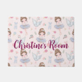 Individuelle Name My Sweet Ballerina Fußmatte (Vorderseite)