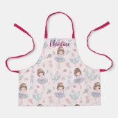 Individuelle Name My Sweet Ballerina Schürze (Vorderseite)