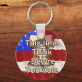 Individuelle Name nachdenken und wählen Schlüsselanhänger (Vorderseite)