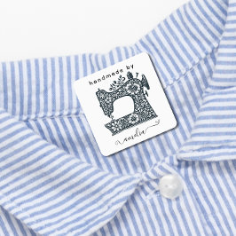 Individuelle Name Nähmaschinenkonstruktionsgewebe Etiketten