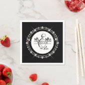 Individuelle Name Napkins Serviette (Beispiel)