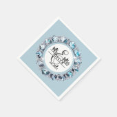 Individuelle Name Napkins Serviette (Ecke)