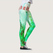Individuelle Name Natur Leggings (Rechts)