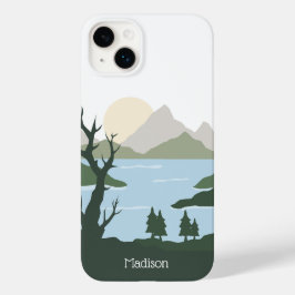 Individuelle Name Nature Illustration Case-Mate iPhone 14 Plus Hülle