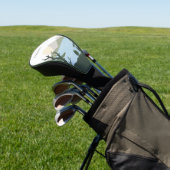 Individuelle Name Nature Illustration Golf Headcover (In SItu)