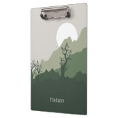 Individuelle Name Nature Illustration Klemmbrett (Links)