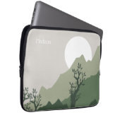 Individuelle Name Nature Illustration Laptopschutzhülle (Vorne Rechts)