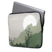 Individuelle Name Nature Illustration Laptopschutzhülle (Vorderseite Links)