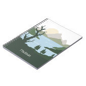 Individuelle Name Nature Illustration Notizblock (Linke Seite)