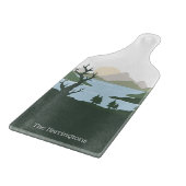Individuelle Name Nature Illustration Schneidebrett (Ecke)