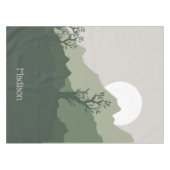 Individuelle Name Nature Illustration Tischdecke (Vorderseite (Horizontal))