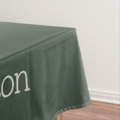 Individuelle Name Nature Illustration Tischdecke (Beispiel)