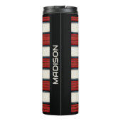 Individuelle Name Nautical Anchor Thermosbecher (Rückseite)