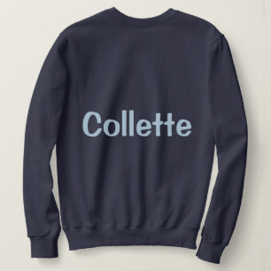 Individuelle Name Navy Blue Women's Sweatshirt