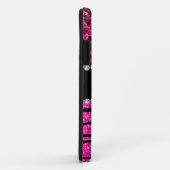 Individuelle Name Nebel rosa Zebrastreifen Leopard Case-Mate iPhone Hülle (Hinten/Rechts)