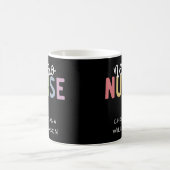 Individuelle Name Neuro Nurse Neuroscience Geschen Kaffeetasse (Mittel)
