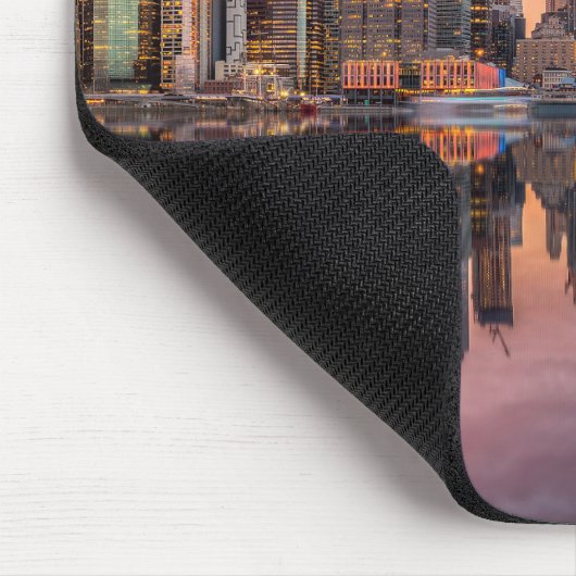 Individuelle Name New York City Skyline Mousepad (Ecke)
