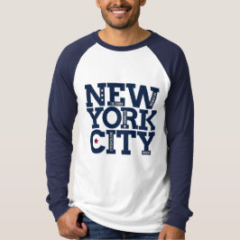 Individuelle Name New York City Typografie T-Shirt