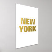 INDIVIDUELLE NAME | NEW YORK GOLD FOLIENDRUCKE (Ablage )